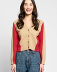 Isla Color Block Cardigan