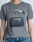Well Trav Purse Grey Tee