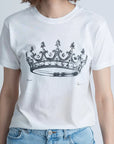 Princess Crown White Tee