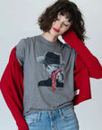 Come & Go Tee - Grey