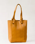 Cait Knotted Tote - Cognac