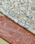 Ivory Paris Map Scarf
