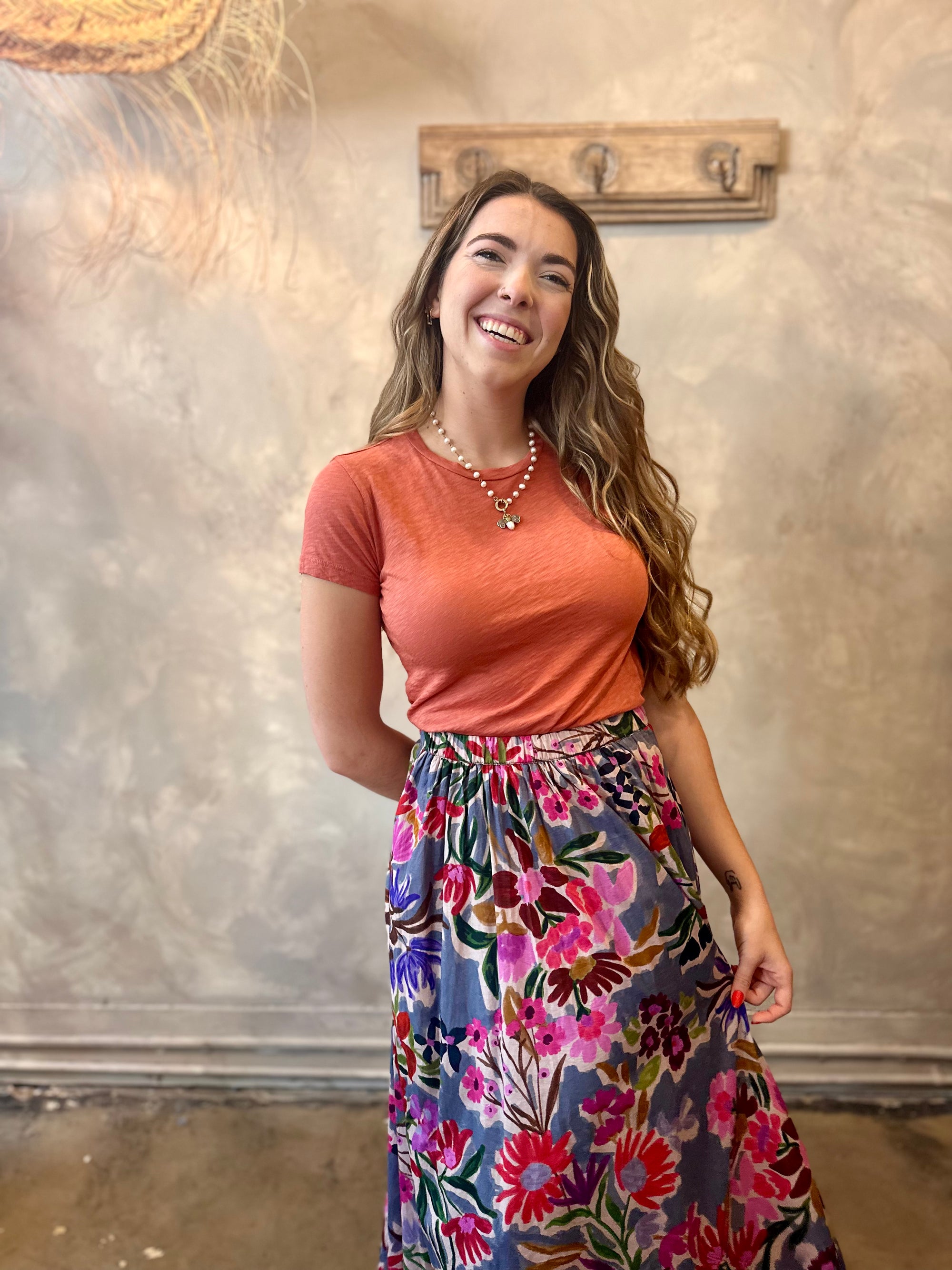 Sierra Baby Tee - Wagon