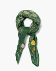 Embroidered Bandana - English Ivy