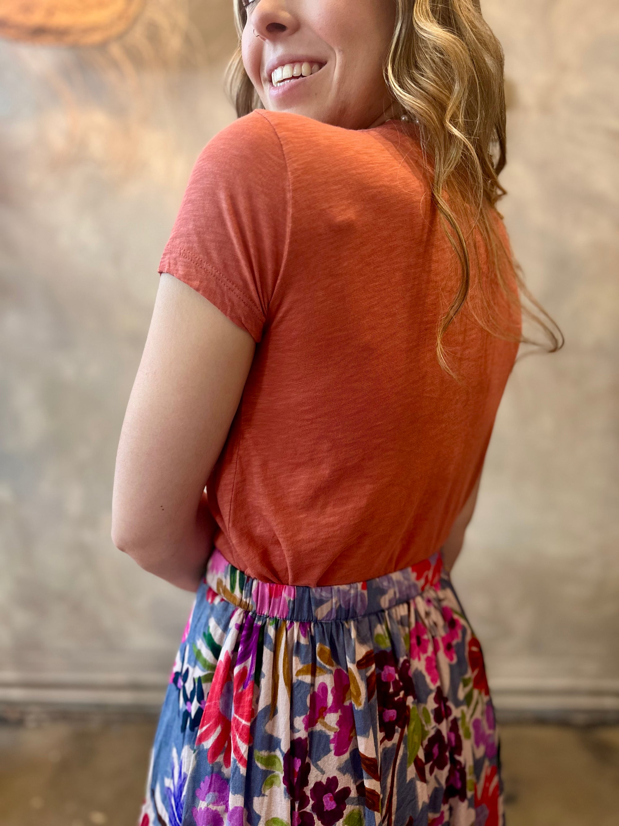 Sierra Baby Tee - Wagon