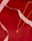 Amora Necklace - Red