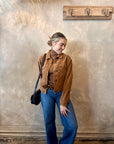 Megi Camel Corduroy Jacket