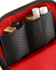 Kusshi Everyday Makeup Bag - Black & Red