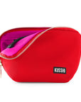 Kusshi Everyday Makeup Bag - Red & Pink