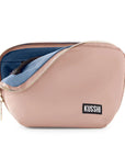 Kusshi Everyday Makeup Bag - Blush & Cool Grey