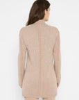 Plaited Cardigan Coat