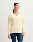 V-Neck Slouchy Sweater