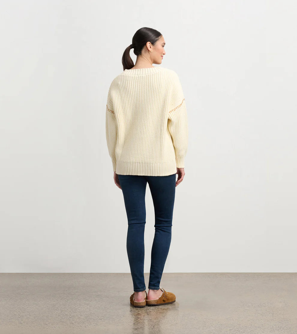 V-Neck Slouchy Sweater