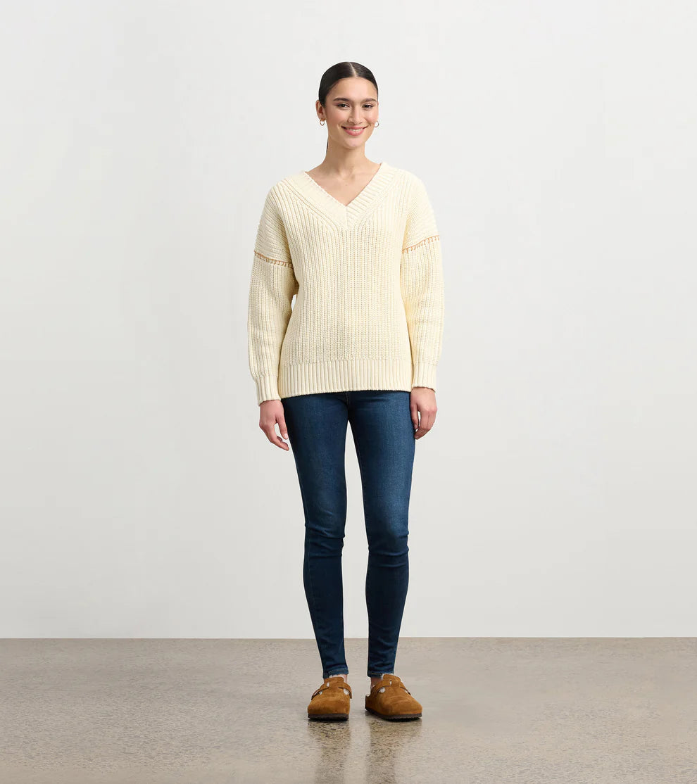 V-Neck Slouchy Sweater