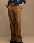 Highland Angled Pocket Pant - Oak