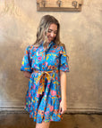 Hazel Dress - Blue