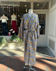 Pumpkin Flower Cotton Robe