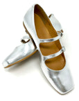 Sahara Ballet Flat - Silver