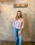Carroll Top - Pink Parrot