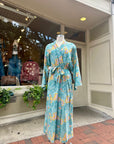 Cornflower Green Robe