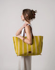 Hana Canvas Boat Bag - Wheatfield