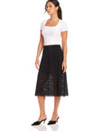 Millie A-Line Skirt - Black