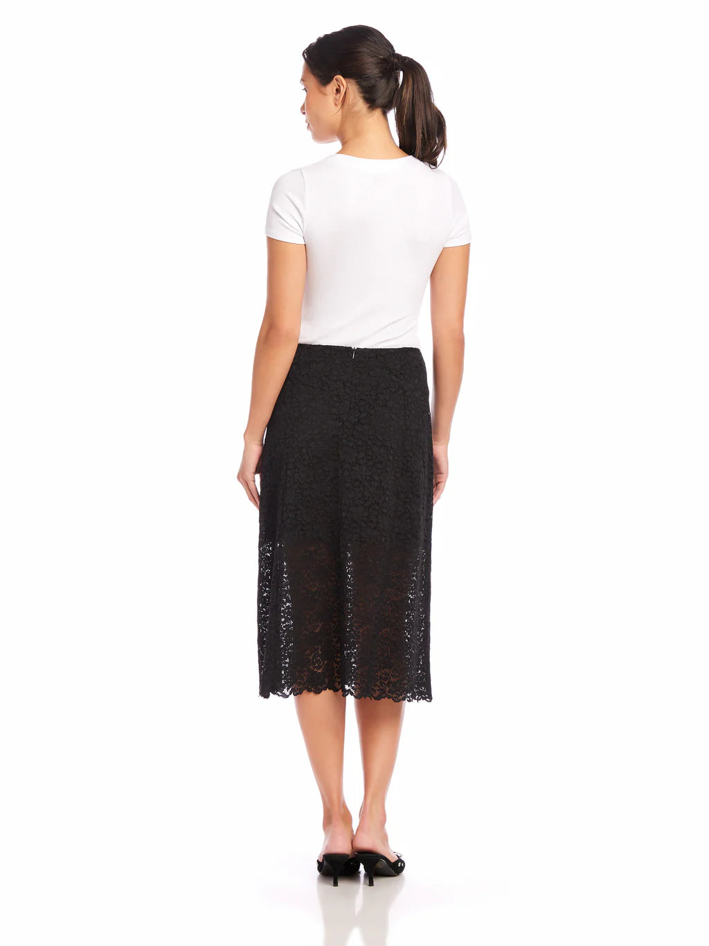 Millie A-Line Skirt - Black