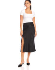 Brielle Midi Skirt - Black