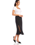 Brielle Midi Skirt - Black