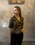 Vegan Motto Jacket - Olive