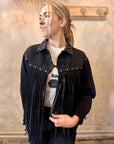 Jenna Fringe Denim Jacket