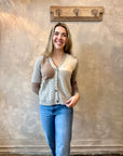 Marl Patchwork Cardi