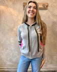 Star Zip-Up Hoodie