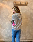 Star Zip-Up Hoodie