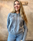 Star Sweatshirt - Denim Blue