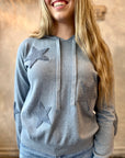 Star Sweatshirt - Denim Blue