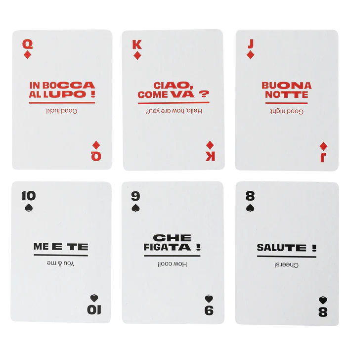 LINGO Playing Cards - Italian