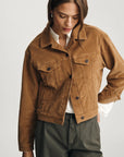 Megi Camel Corduroy Jacket
