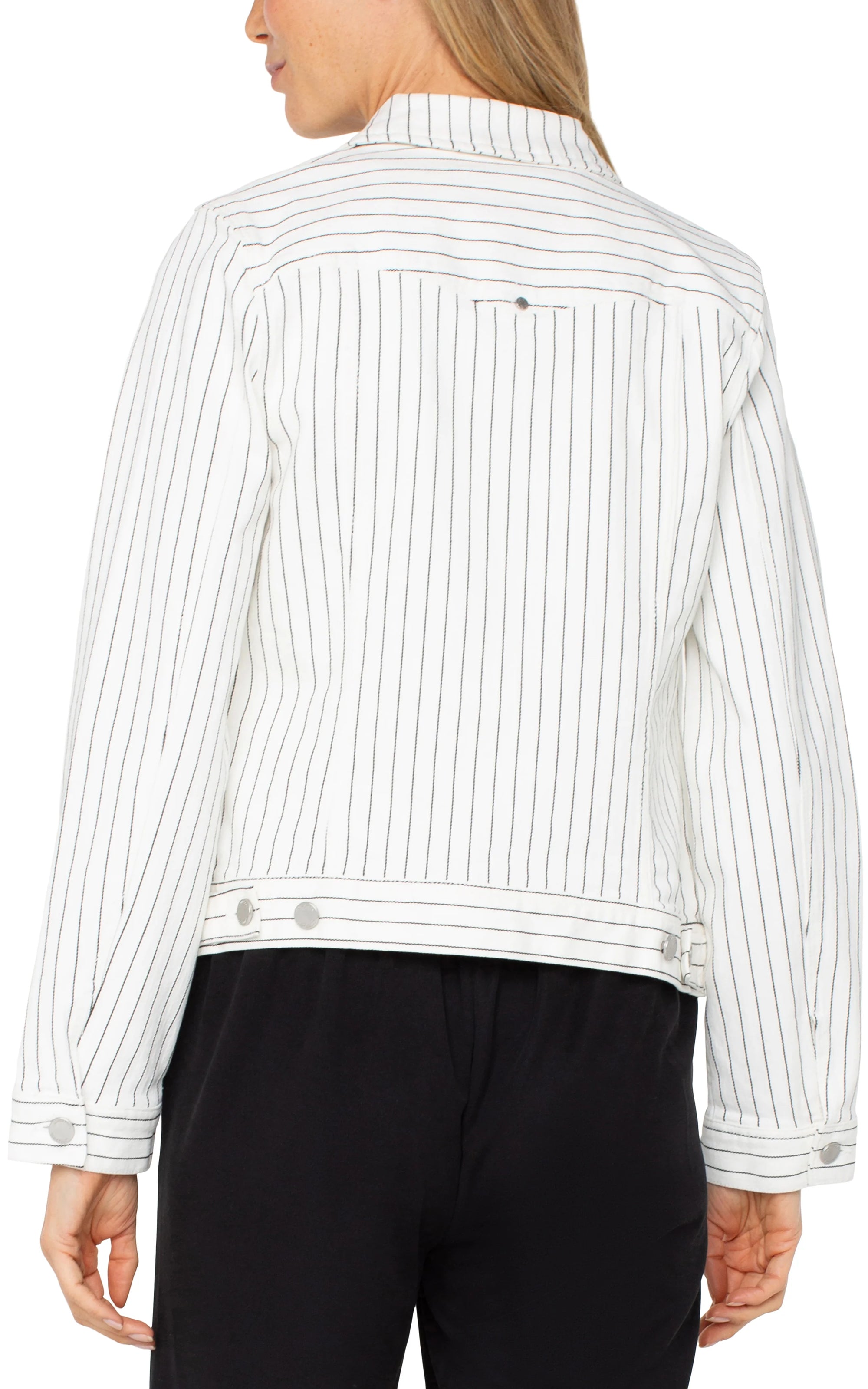 Classic Jean Jacket - Pinstripe