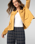 Collared Swing Jacket - Gold Rush