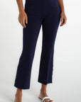 Stella Pull-On Flare Pant - Cadet