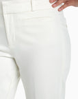 Crop Trouser Pant - Whipped Cream