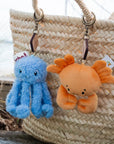 Bag Charm - Happy Crab