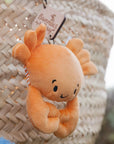 Bag Charm - Happy Crab