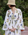 Lugano Maxi Dress - Multi Botanical