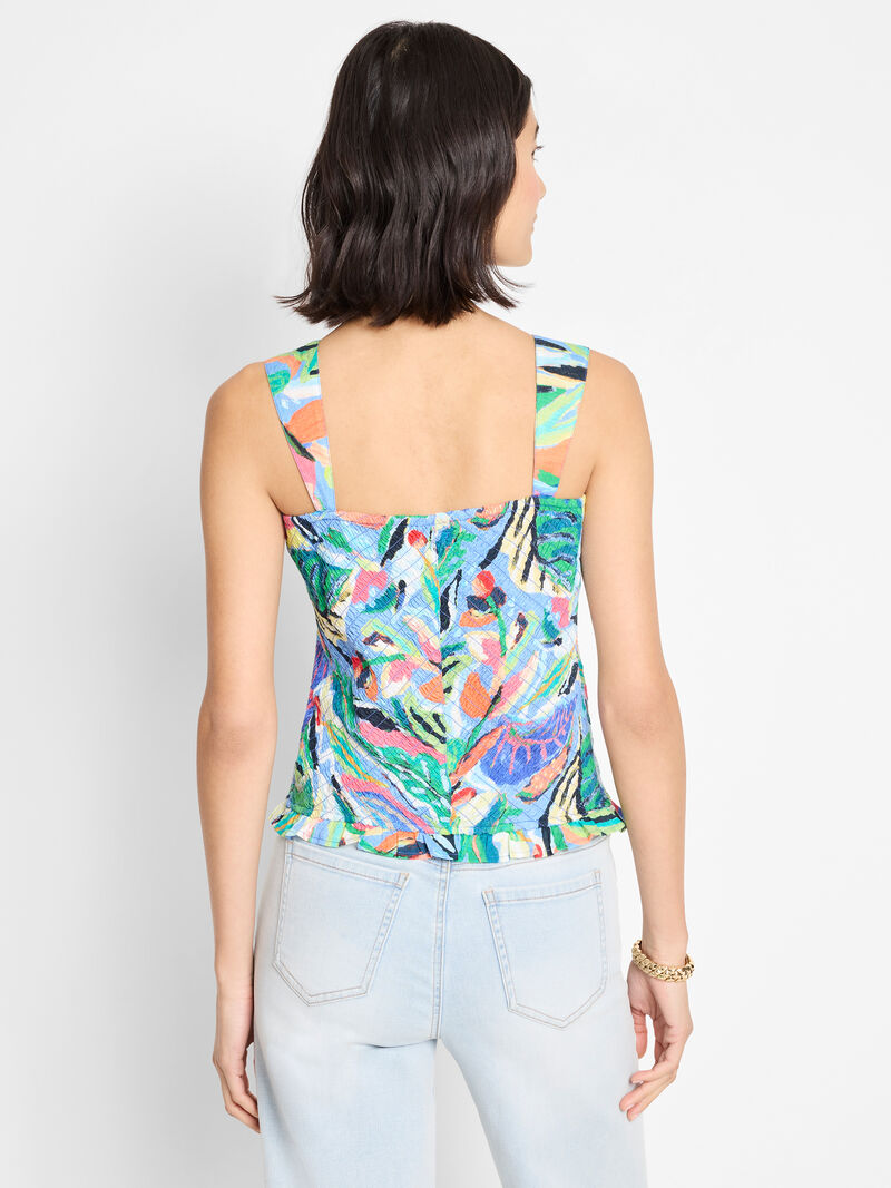 Smocked Tank - Island Beat