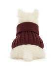 Munro Scottie Dog 'Winter Jumper' Outfit