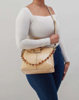 Sheila Medium Satchel - Desert Sand