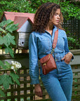 Fern Crossbody - Rust