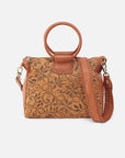 Sheila Medium Satchel - Harvest Wheat